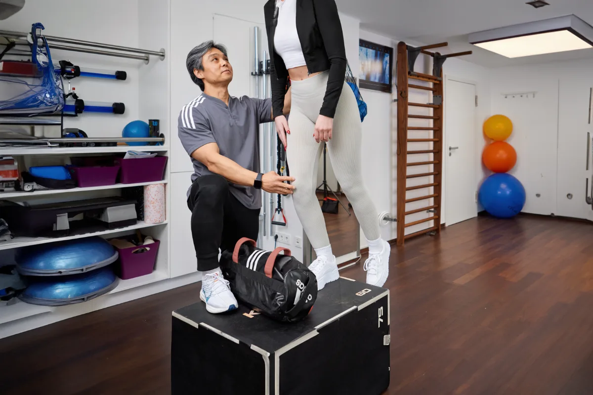 Physiotherapie Physio Prävent in Dortmund Personal Training mit Hanjin