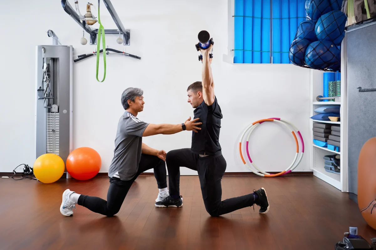 Physiotherapie Physio Prävent in Dortmund Personal Training mit Patient